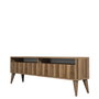Hanah Home Best 2 - Mueble de TV Nogal